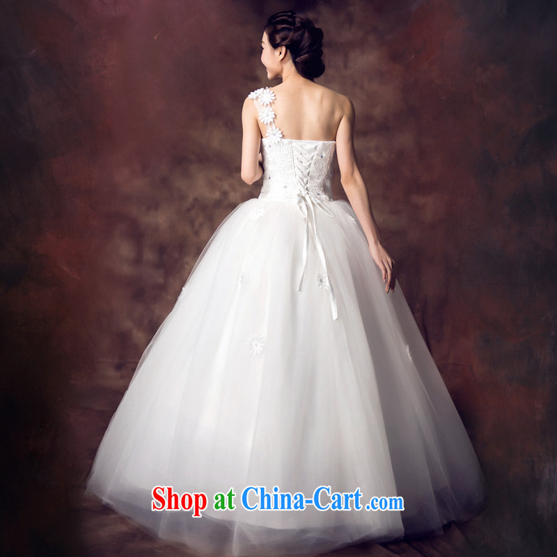Recall that the Red Cross summer makeup, shoulder a shoulder sweet petals with Korean-style smears chest wedding dresses larger pregnant women to wear H 13,702 white S, recalling that the red makeup, shopping on the Internet