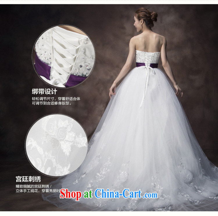 Recall that the red makeup spring and summer Korean-style Deluxe Big-tail flowers wedding wood drill wiped chest lace Princess bridal wedding dresses 2015 H 13,742 white M pictures, price, brand platters! Elections are good character, the national distribution, so why buy now enjoy more preferential! Health