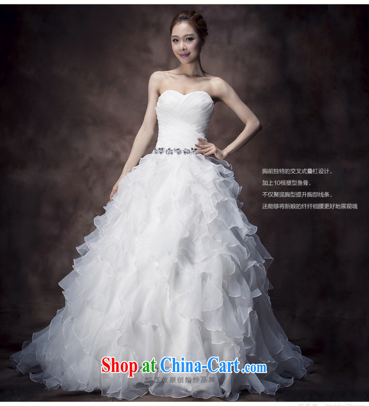 Recall that the red makeup summer wedding dresses 2015 new Korean-style chest bare wood drill Princess bride verawang retro small tail H 13,738 white XL pictures, price, brand platters! Elections are good character, the national distribution, so why buy now enjoy more preferential! Health