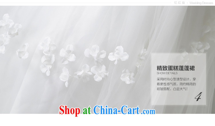 Recall that the red makeup summer Korean fashion the shoulder with flowers to bind with high waist wedding marriage is the pregnant women to wear 2015 new H 13,736 white XL pictures, price, brand platters! Elections are good character, the national distribution, so why buy now enjoy more preferential! Health