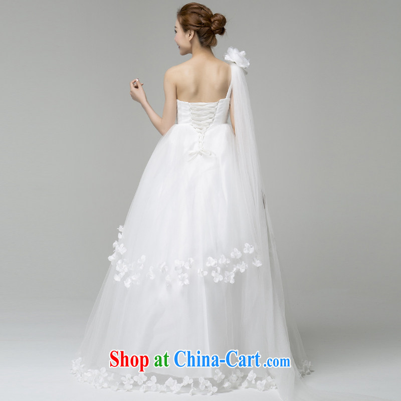 Recall that the red makeup summer Korean fashion the shoulder with flowers to bind with a high waist wedding marriage is the pregnant women to wear 2015 new H 13,736 white XL, recalling that the red makeup, shopping on the Internet