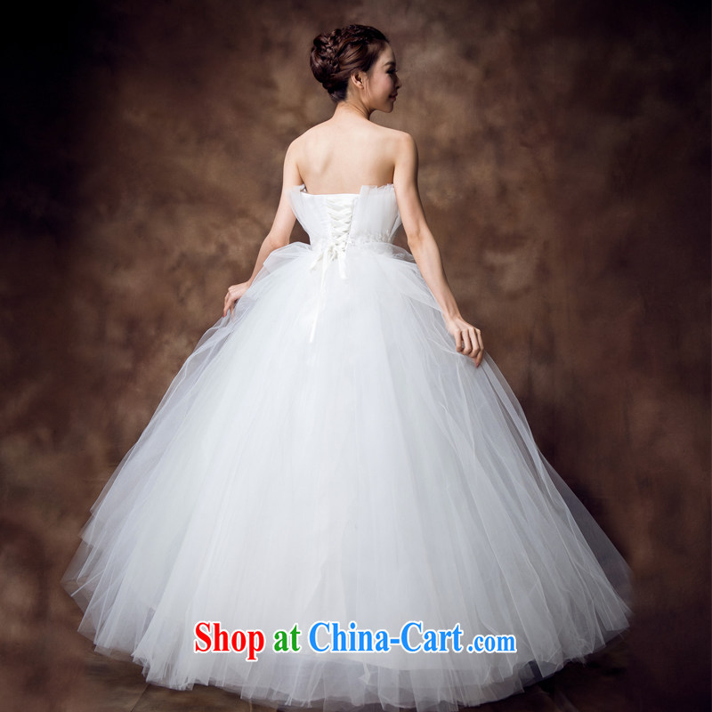 Recall that the Red Cross summer makeup new wedding dresses new alignment to erase chest high waist wedding shaggy lace pregnant women bridal wear H 12,131 white XL, recalling that the red makeup, shopping on the Internet