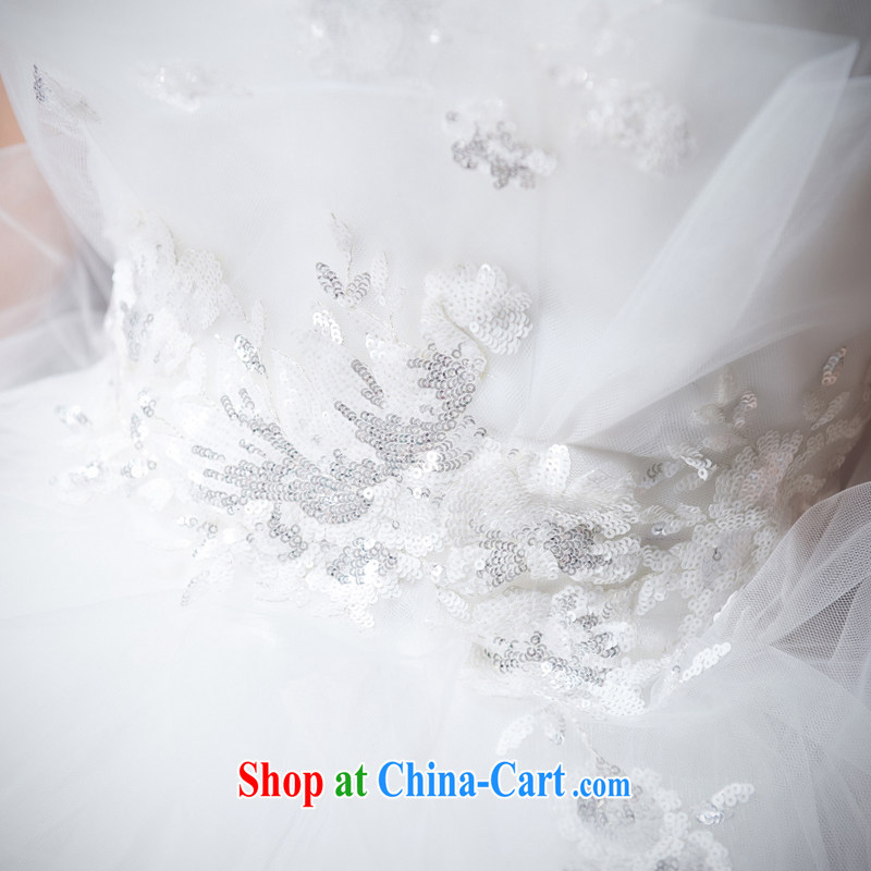 Recall that the Red Cross summer makeup new wedding dresses new alignment to erase chest high waist wedding shaggy lace pregnant women bridal wear H 12,131 white XL, recalling that the red makeup, shopping on the Internet