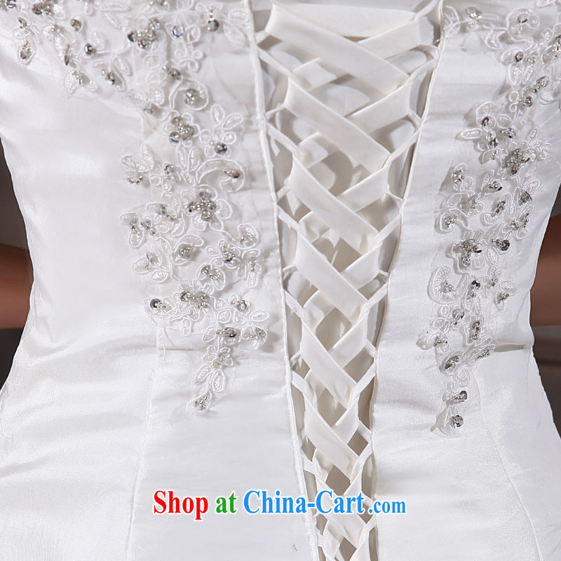 Recall that the red makeup summer wedding dresses new 2015 retro tie-off chest wedding Korean-style Deluxe Big-tail bridal H 11,022 white XL (Spot) and recalled that the red makeup, shopping on the Internet