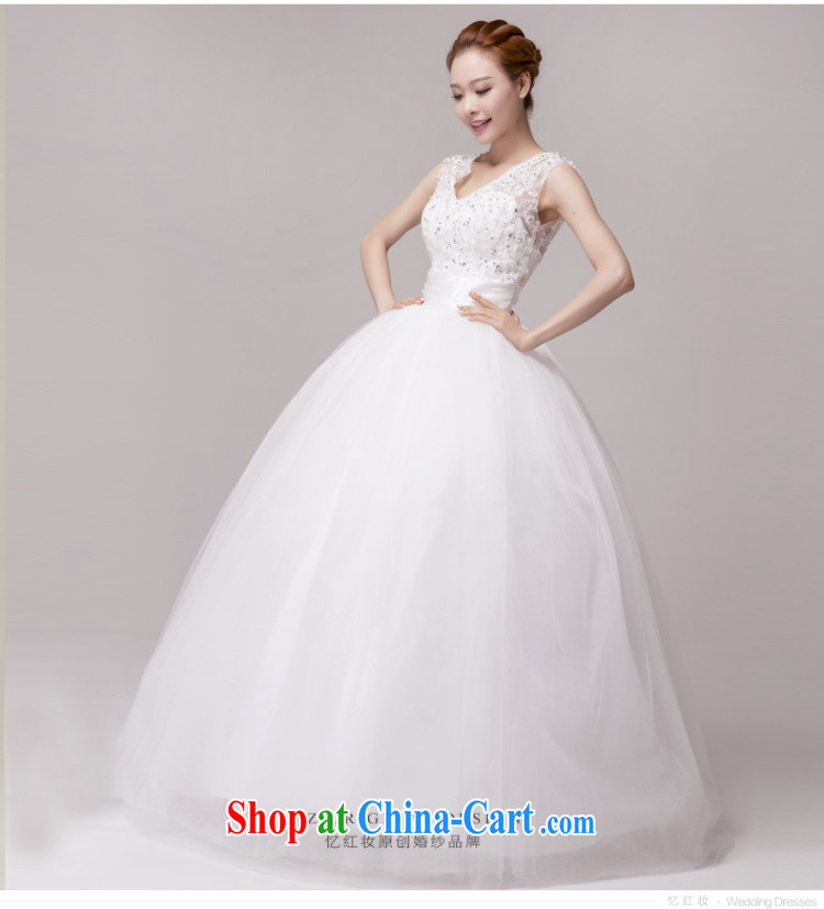 Recall that the red makeup summer 2015 new wedding dresses white lace V for marriage with wedding Korean Princess shaggy skirts H 13,744 white XL pictures, price, brand platters! Elections are good character, the national distribution, so why buy now enjoy more preferential! Health