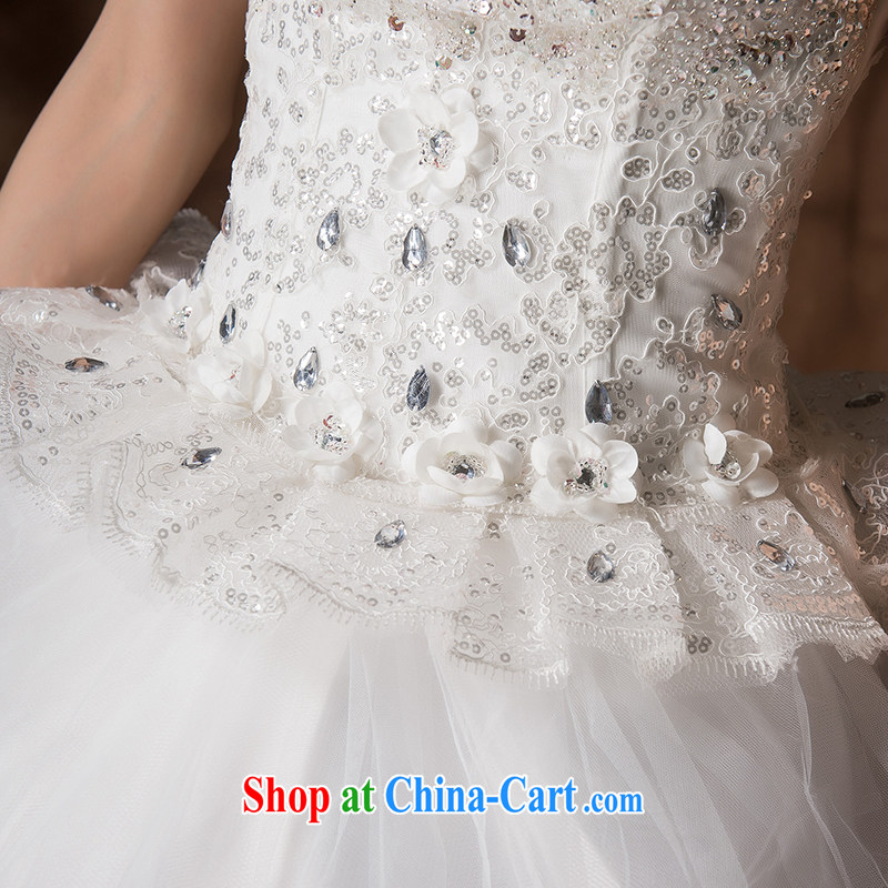 Recall that the red makeup summer 2015 new luxury Korean water drilling erase chest strap wedding bridal marriage with Princess H with 13,711 white XL, recalling that the red makeup, shopping on the Internet