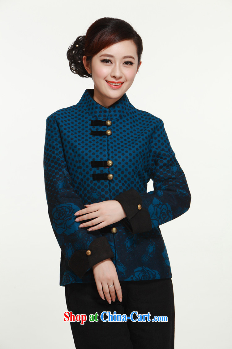2014 new hair so short jacket with Ms. gross T-shirt, so for an elegant atmosphere slim li know QW 316 blue XXXL pictures, price, brand platters! Elections are good character, the national distribution, so why buy now enjoy more preferential! Health