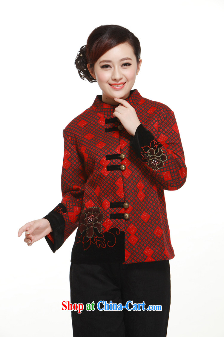 2014 new diamond pattern with short T-shirt, improved fashion? jacket slim li know QW 322 wine red XXXL pictures, price, brand platters! Elections are good character, the national distribution, so why buy now enjoy more preferential! Health