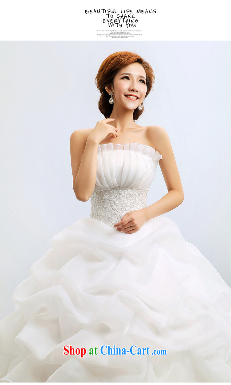 Taiwan's Silk wedding dresses wiped chest bridal with shaggy dress Princess winter wedding XS 2056 white XXL pictures, price, brand platters! Elections are good character, the national distribution, so why buy now enjoy more preferential! Health