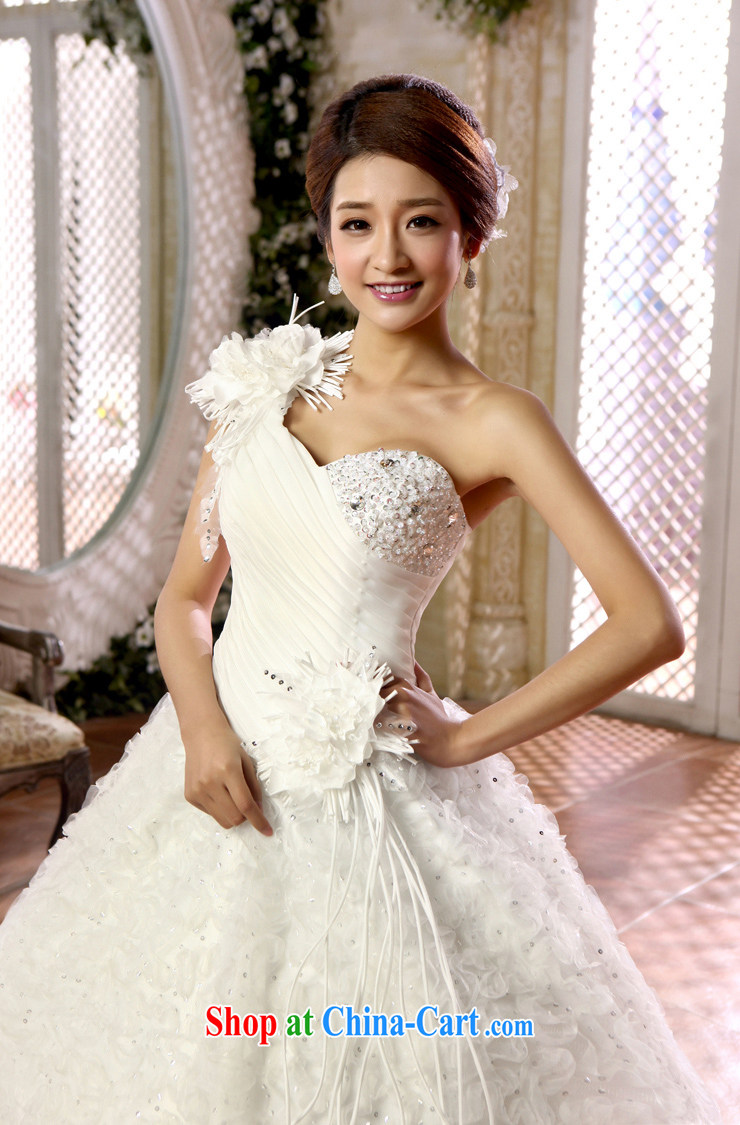 Taiwan's population 2014 Korean bridal wedding dresses, shoulder bridal wedding dresses flowers shaggy dress with wedding XS 1929 package XXXL pictures, price, brand platters! Elections are good character, the national distribution, so why buy now enjoy more preferential! Health