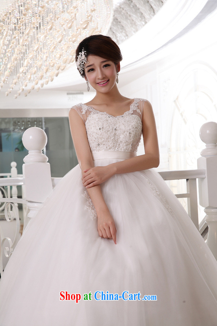 Taiwan's population 2014 bride's high waist wedding dresses wedding double shoulder strap wedding pregnant bride wedding XS 1923 package XXXL pictures, price, brand platters! Elections are good character, the national distribution, so why buy now enjoy more preferential! Health