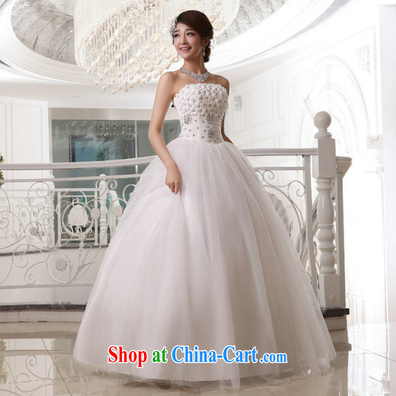 Taiwan's population 2013 new wedding erase chest flowers wedding tie with bridal wedding dresses XS 1921 package XXXL, Taiwan's population, shopping on the Internet