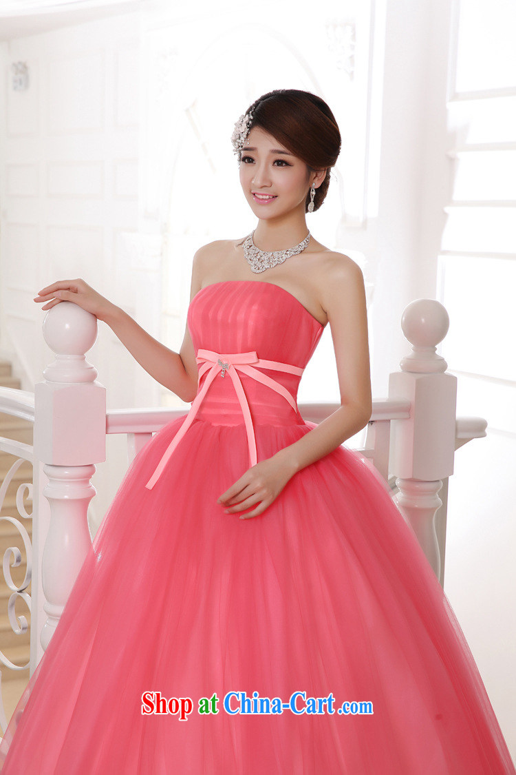 Taiwan's population 2014 wedding dresses Korean Princess shaggy with wedding bridal journey Mary Magdalene yarn chest candy colored XS 2057 package XXXL pictures, price, brand platters! Elections are good character, the national distribution, so why buy now enjoy more preferential! Health