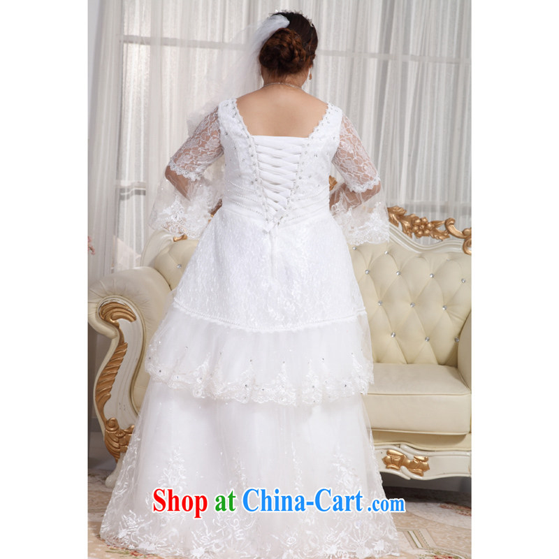 Moon 珪 guijin 2013 new wedding dresses larger wedding lace long-sleeved tie with wedding BHS 18 m White XXXXL scheduled 3 Days from Suzhou shipping, 珪 Keun (guijin), and, on-line shopping