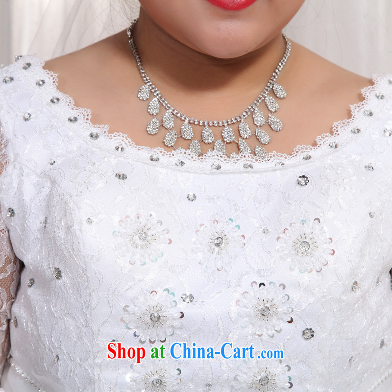Moon 珪 guijin 2013 new wedding dresses larger wedding lace long-sleeved tie with wedding BHS 18 m White XXXXL scheduled 3 Days from Suzhou shipping, 珪 Keun (guijin), and, on-line shopping