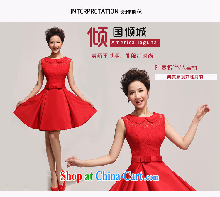 Baby bridal wedding dresses new 2014 short dresses in Europe and the bride's wedding dress skirt red waist 2 feet 4 pictures, price, brand platters! Elections are good character, the national distribution, so why buy now enjoy more preferential! Health