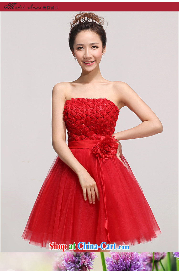 Baby bridal bridesmaid short small dress dress 2014 new bride wedding dress red bows dress beauty, red XXL pictures, price, brand platters! Elections are good character, the national distribution, so why buy now enjoy more preferential! Health