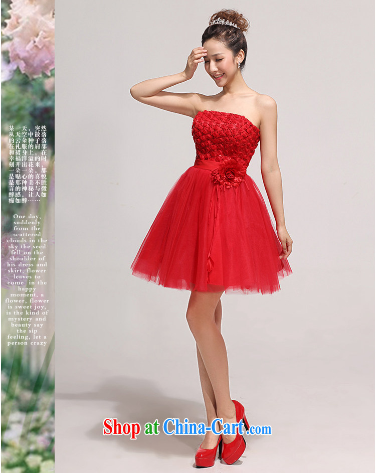 Baby bridal bridesmaid short small dress dress 2014 new bride wedding dress red bows dress beauty, red XXL pictures, price, brand platters! Elections are good character, the national distribution, so why buy now enjoy more preferential! Health