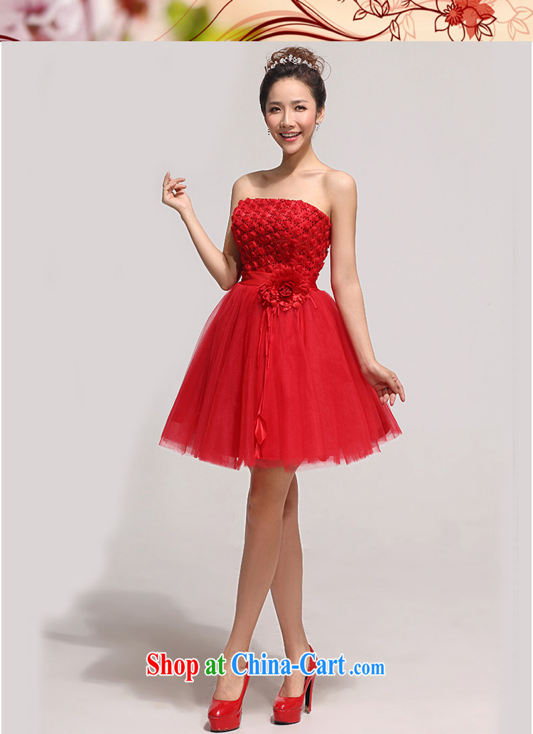 Baby bridal bridesmaid short small dress dress 2014 new bride wedding dress red bows dress beauty, red XXL pictures, price, brand platters! Elections are good character, the national distribution, so why buy now enjoy more preferential! Health