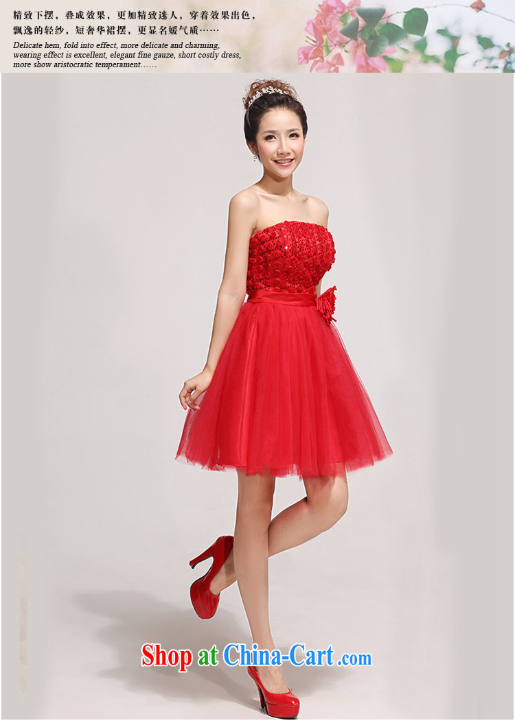 Baby bridal bridesmaid short small dress dress 2014 new bride wedding dress red bows dress beauty, red XXL pictures, price, brand platters! Elections are good character, the national distribution, so why buy now enjoy more preferential! Health