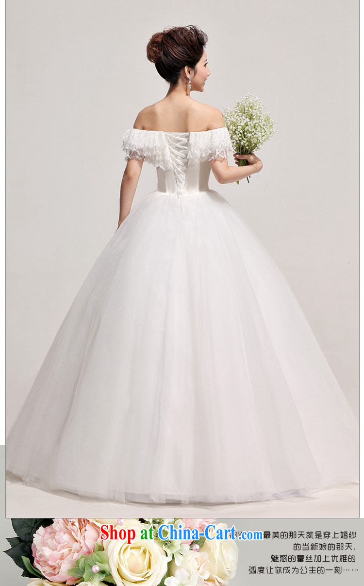Baby bridal wedding dresses Korean tie-brides field shoulder wedding dresses with large, wedding marriage Wedding Video thin white XXL pictures, price, brand platters! Elections are good character, the national distribution, so why buy now enjoy more preferential! Health