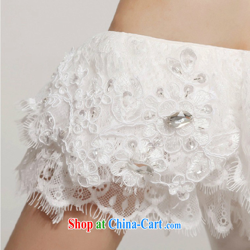 Baby bridal wedding dresses Korean tie-brides field shoulder bridal suite with large, wedding marriage Wedding Video thin white XXL, my dear Bride (BABY BPIDEB), shopping on the Internet