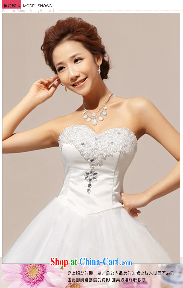 Baby bridal spring and fall new 2014 outdoor minimalist clean bare chest Korean version of thin crystal a pearl, with wedding dresses white XXL pictures, price, brand platters! Elections are good character, the national distribution, so why buy now enjoy more preferential! Health