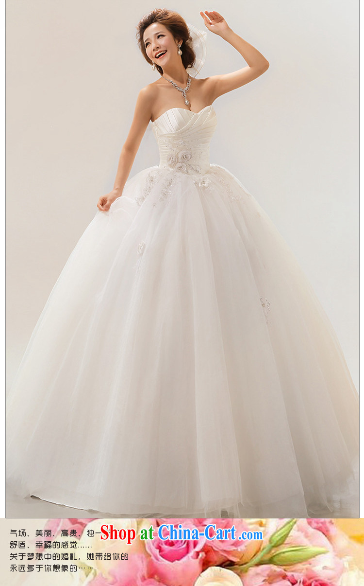 My dear bride summer 2014 new sweet and stylish flowers Korean Korean marriages wedding dresses elegant white XXL pictures, price, brand platters! Elections are good character, the national distribution, so why buy now enjoy more preferential! Health