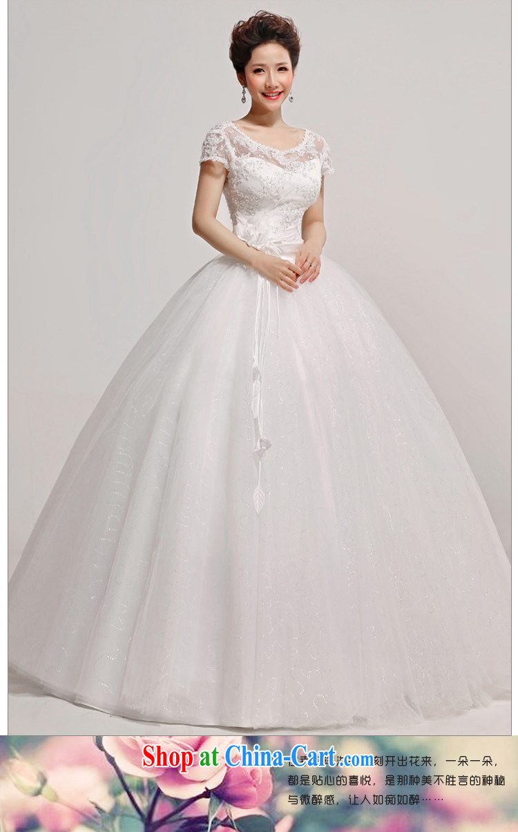Baby bridal package shoulder wedding dresses new 2014 Openwork lace Korean field shoulder Princess retro straps, white XXL pictures, price, brand platters! Elections are good character, the national distribution, so why buy now enjoy more preferential! Health