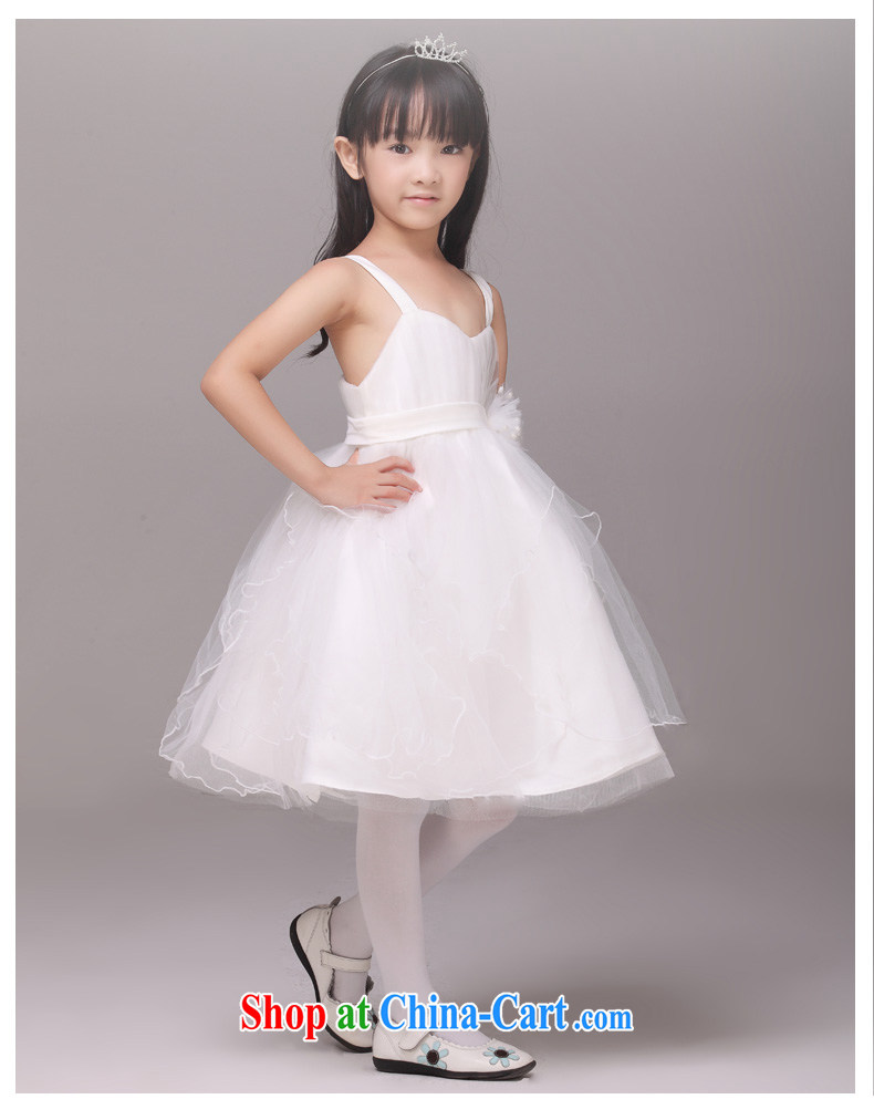 MSLover minimalist straps shaggy skirts girls Princess dress children dance stage dress wedding dress flower girl dress 8823 white 4 pictures, price, brand platters! Elections are good character, the national distribution, so why buy now enjoy more preferential! Health