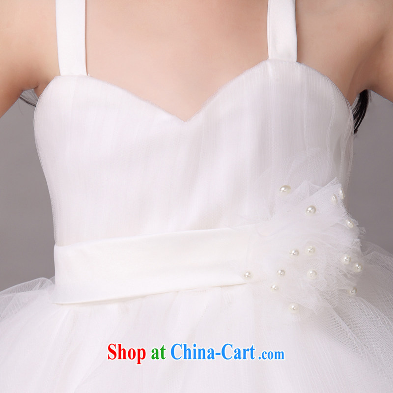 MSLover minimalist straps shaggy skirt girls skirt Princess children's dance stage dress wedding dress flower girl dress 8823 white 4, name, Mona Lisa (MSLOVER), online shopping