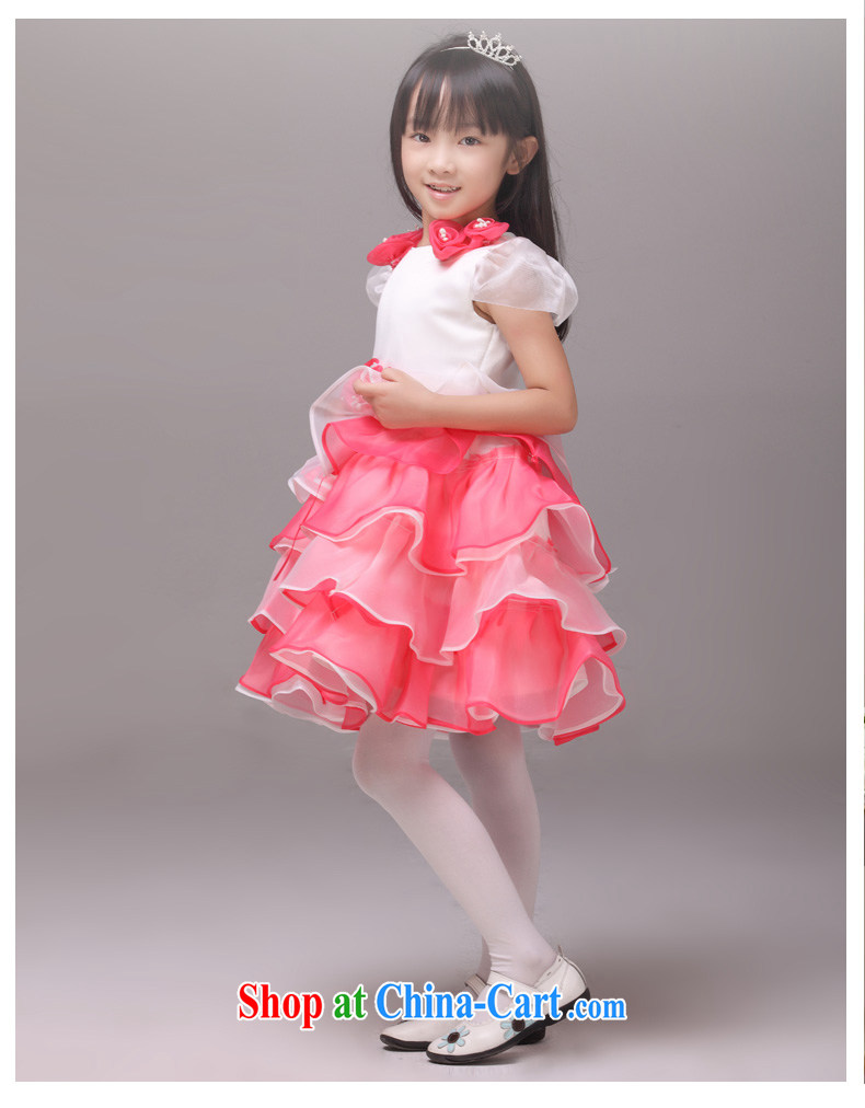 MSLover bubble flower cuff shaggy skirts girls Princess dress children dance stage dress wedding dress flower girl dress 8831 melon red 4 pictures, price, brand platters! Elections are good character, the national distribution, so why buy now enjoy more preferential! Health