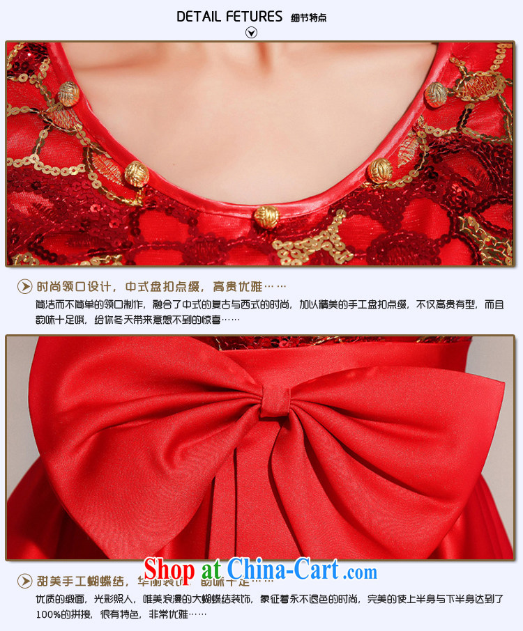Baby bridal wedding dress red spring and summer dresses qipao improved stylish summer dresses short red dresses red waist 2 feet 4 pictures, price, brand platters! Elections are good character, the national distribution, so why buy now enjoy more preferential! Health