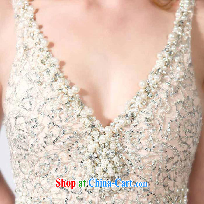 A yarn wedding dresses 2013 bare color dual shoulder straps dress Deep V collar crowsfoot, dress 20240711 bare color XXL code 15 days pre-sale pictures, price, brand platters! Elections are good character, the national distribution, so why buy now enjoy more preferential! Health