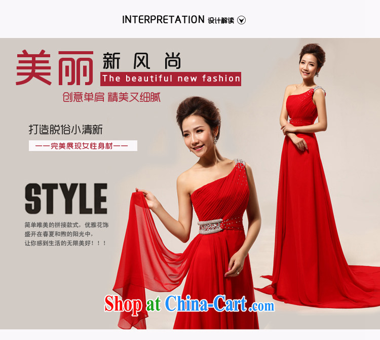 Baby bridal bridal red dress, long marriage and stylish single shoulder small dress bride wedding toast serving small tail red toast serving wine red XXL pictures, price, brand platters! Elections are good character, the national distribution, so why buy now enjoy more preferential! Health
