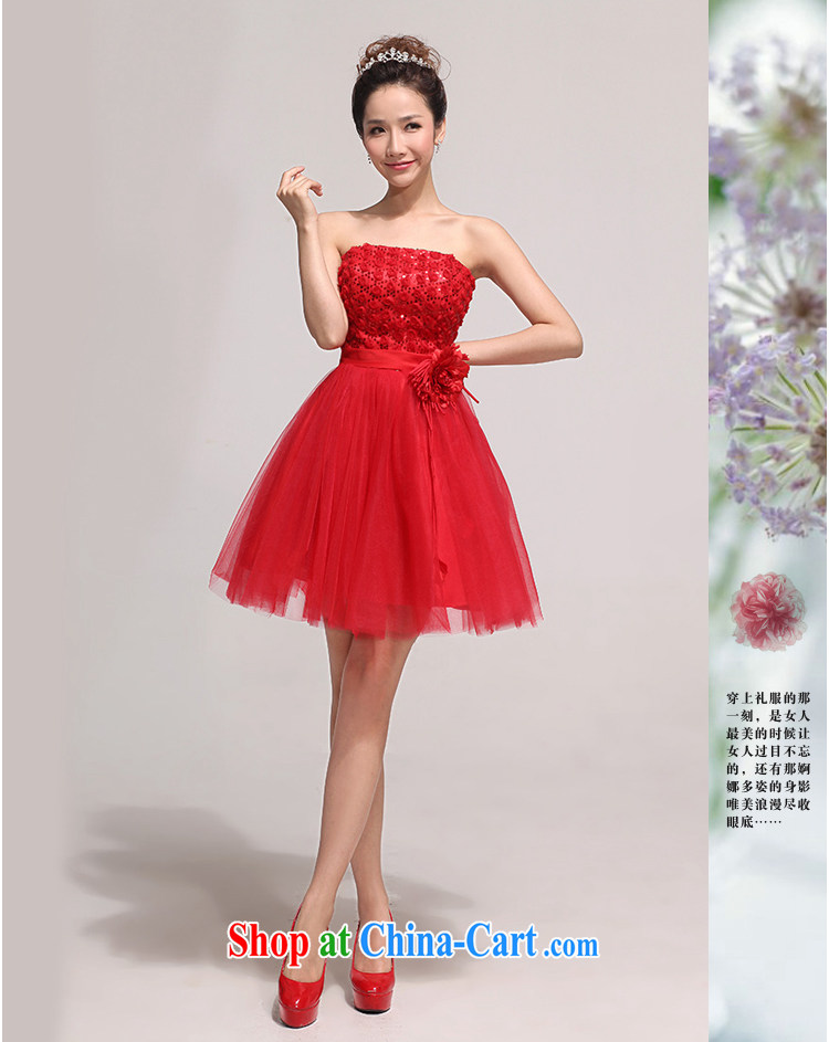Baby bridal bridesmaid short small dress dress 2014 new bride wedding dress red bows dress beauty, red XXL pictures, price, brand platters! Elections are good character, the national distribution, so why buy now enjoy more preferential! Health