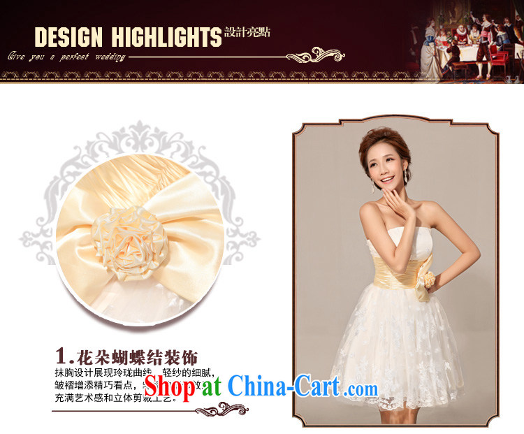 Baby bridal wedding dresses new 2014 bridesmaid dress uniform toast dress short, small dress the wedding dress white XXL pictures, price, brand platters! Elections are good character, the national distribution, so why buy now enjoy more preferential! Health