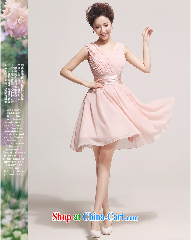 Baby bridal 2014 new dress short skirt bridal bridesmaid toast serving serving cuff Princess wedding small short skirt dress meat pink M pictures, price, brand platters! Elections are good character, the national distribution, so why buy now enjoy more preferential! Health