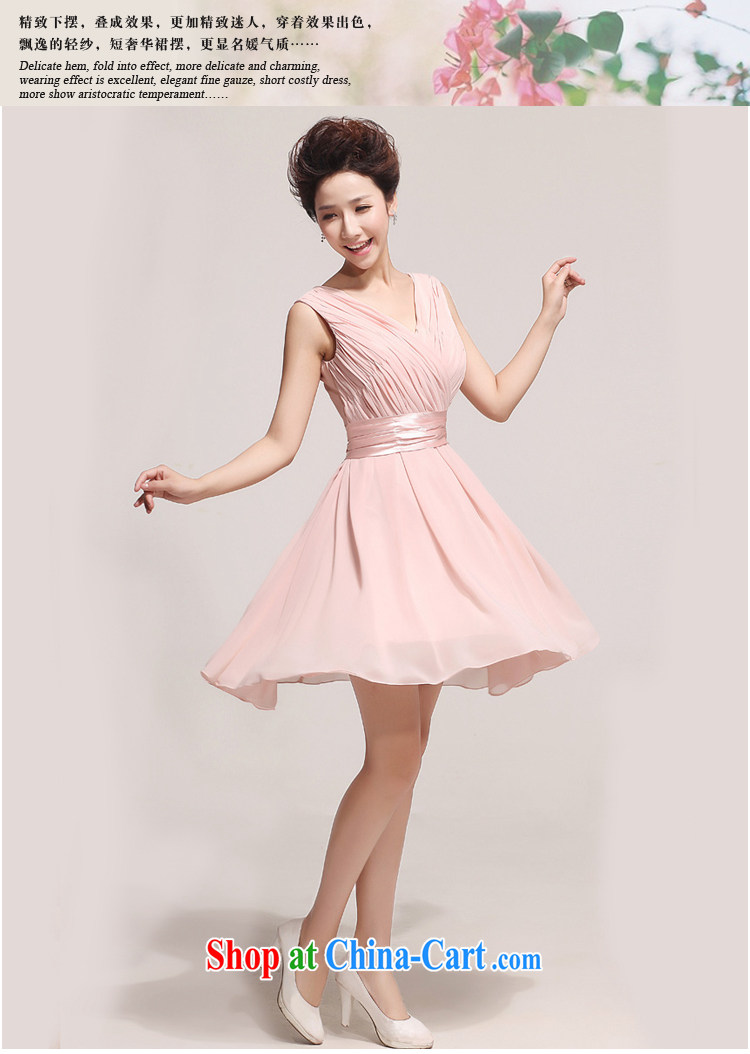 Baby bridal 2014 new dress short skirt bridal bridesmaid toast serving serving cuff Princess wedding small short skirt dress meat pink M pictures, price, brand platters! Elections are good character, the national distribution, so why buy now enjoy more preferential! Health