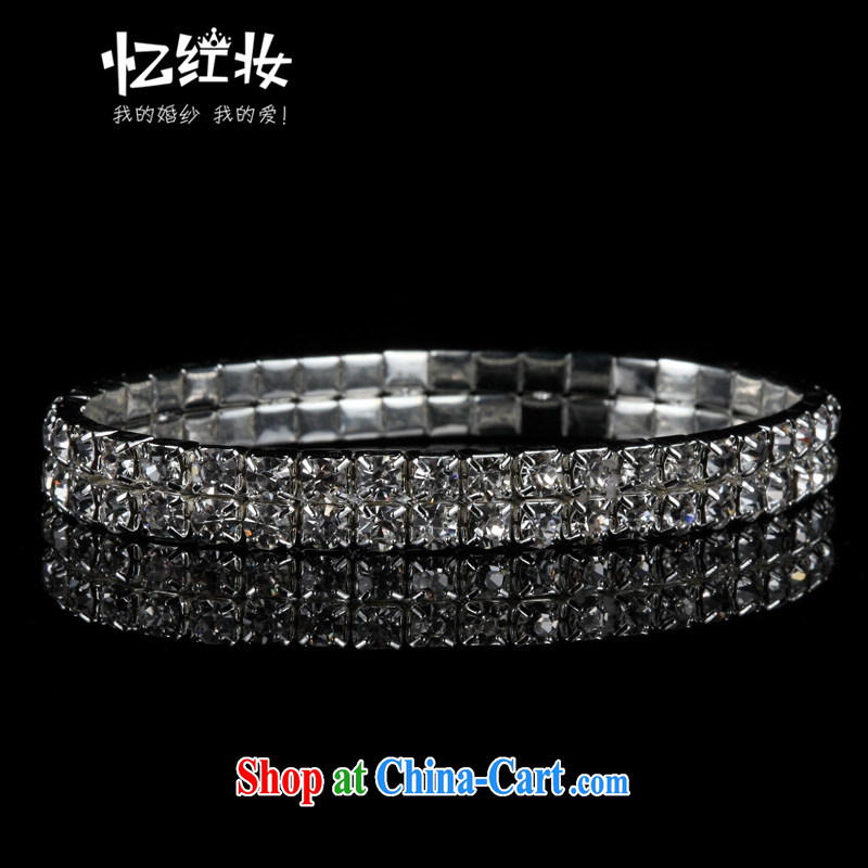 Recall that the red makeup Korean bridal bracelet water drilling on marriage also bracelet wedding dresses dresses with the ring P 13,009, recalling that the red makeup, shopping on the Internet