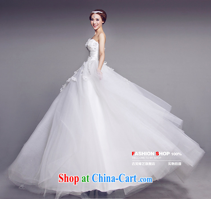 Vladimir Putin, and the wedding dresses, marry us performing arts 2015 new erase chest Korean Princess skirt 623 bridal wedding ivory XXXL pictures, price, brand platters! Elections are good character, the national distribution, so why buy now enjoy more preferential! Health