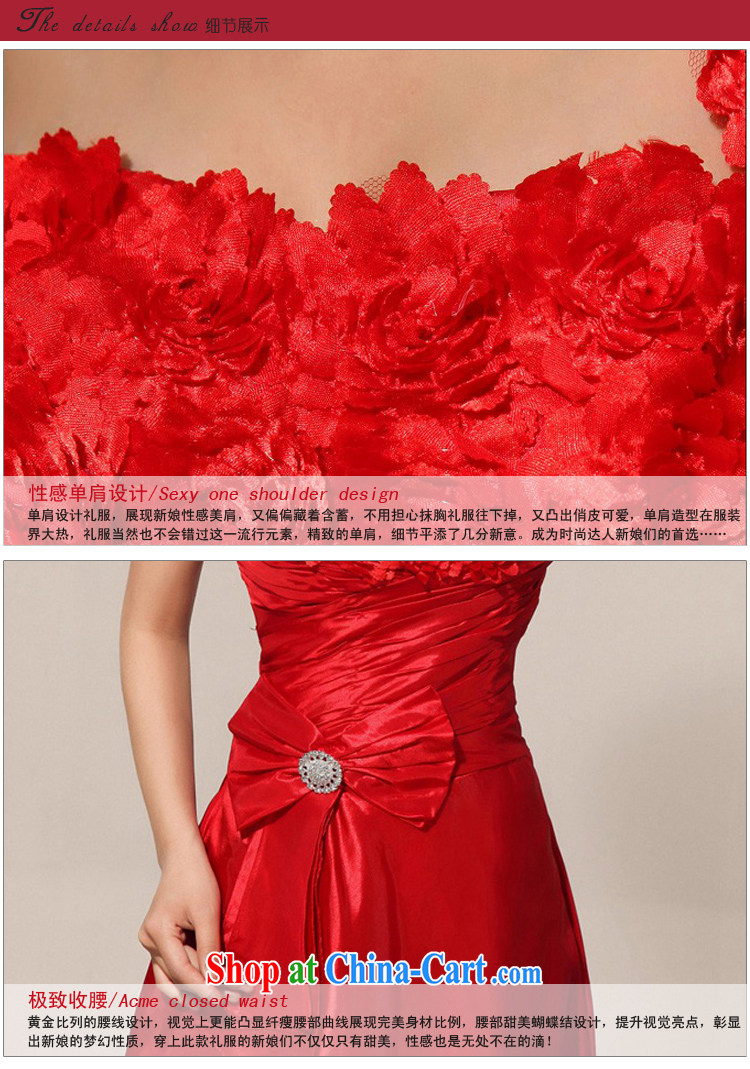 Baby bridal 2014 new summer beauty red retro bride toast wedding service atmospheric Evening Dress red XXL (Upgrade straps, pictures, price, brand platters! Elections are good character, the national distribution, so why buy now enjoy more preferential! Health