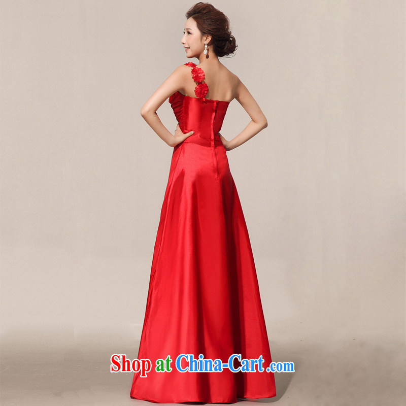 Baby bridal 2014 new summer beauty red retro bride toast wedding service atmospheric Evening Dress red XXL (Upgrade straps), baby bride (BABY BPIDEB), online shopping