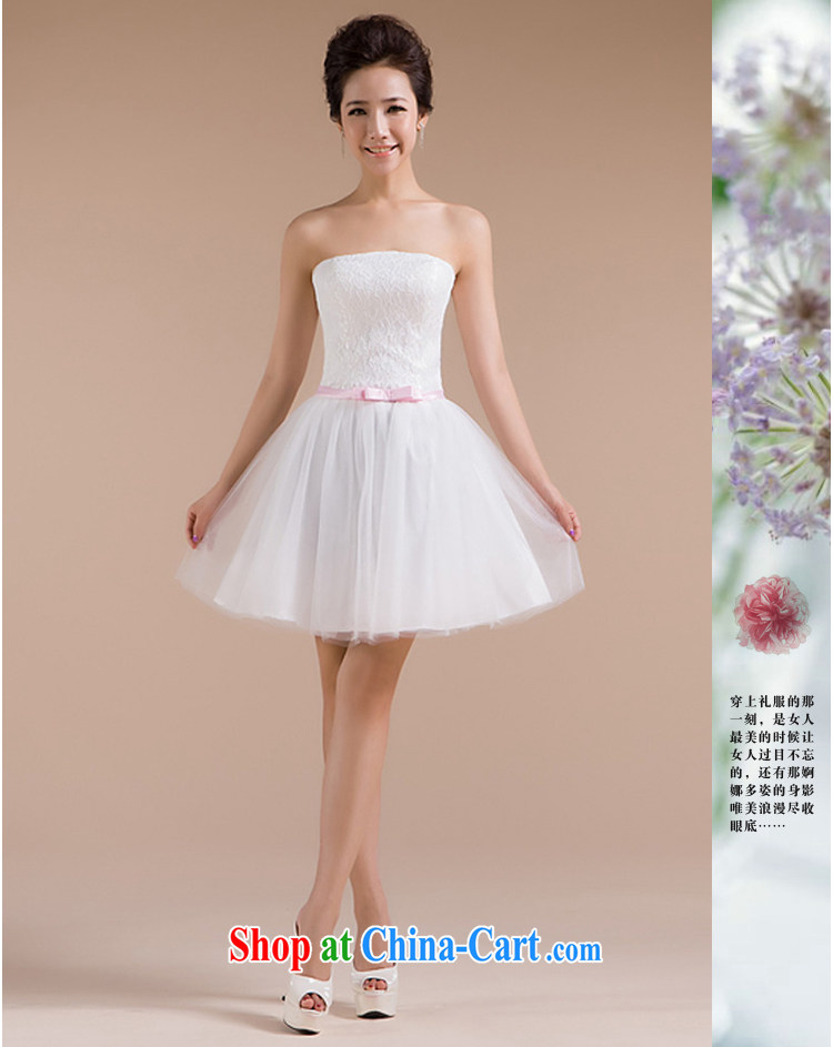 Baby bridal 2014 new bridesmaid dress short bridal toast clothing wedding dresses small Princess evening dress white XXL pictures, price, brand platters! Elections are good character, the national distribution, so why buy now enjoy more preferential! Health