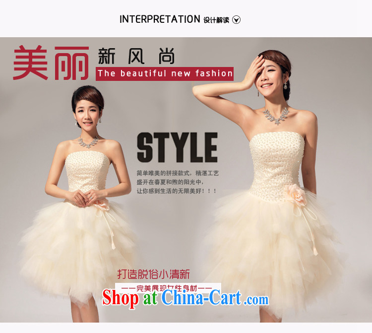 Baby bridal new summer wiped chest Pearl small dress short skirt dress church sister's dress lawn Hong Kong fashionable color XXL pictures, price, brand platters! Elections are good character, the national distribution, so why buy now enjoy more preferential! Health