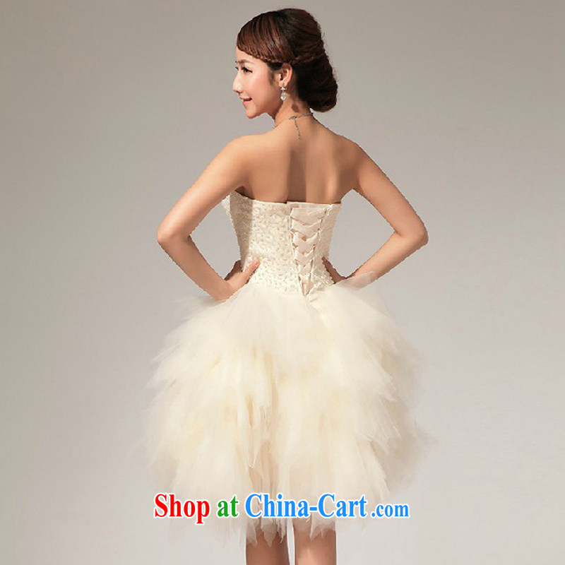 Baby bridal new summer wiped chest Pearl small dress short skirt dress church sister's dress lawn Hong Kong fashionable color XXL, my dear bride (BABY BPIDEB), online shopping