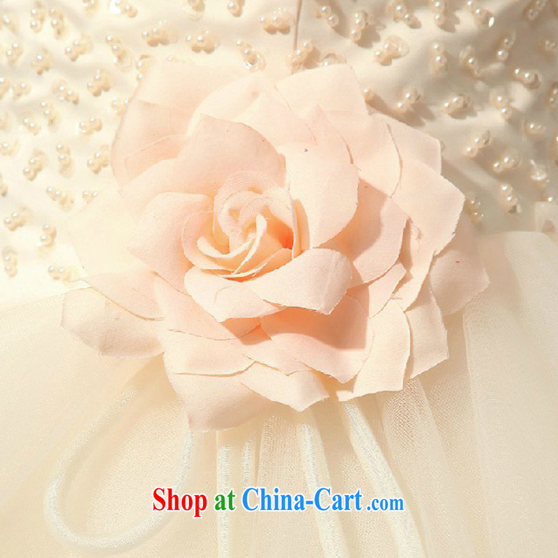 Baby bridal new summer wiped chest Pearl small dress short skirt dress church sister's dress lawn Hong Kong fashionable color XXL, my dear bride (BABY BPIDEB), online shopping