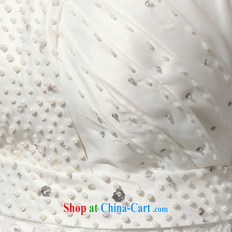 Baby bridal 2014 married Mary Magdalene recommended chest wedding Korean tail hotel church lace wedding wedding outdoor white XL, my dear bride (BABY BPIDEB), online shopping