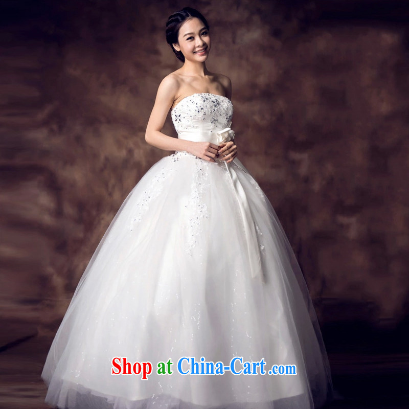 Recall that the red makeup spring and summer wedding dresses new 2015 bridal alignment to bind with bare chest bowtie water drilling Princess shaggy skirts H 13,706 white sexy beauty XL, recalling that the red makeup, shopping on the Internet