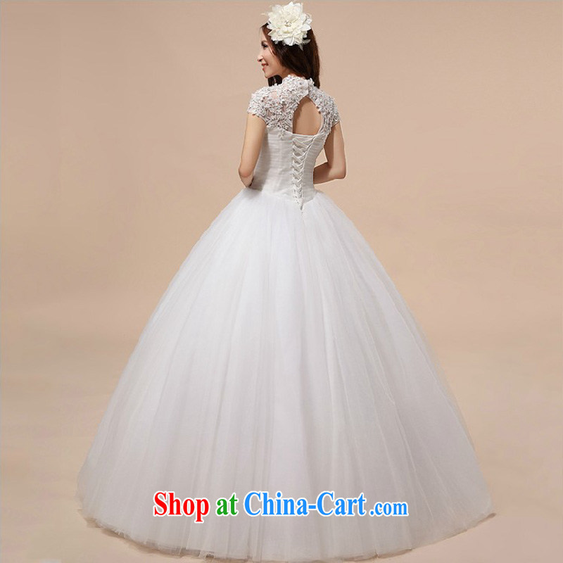 Baby bridal 2014 new stylish Korean wedding sweet Princess wedding a shoulder with wedding lace pack shoulder strap white. Do not return - size please leave a message, my dear Bride (BABY BPIDEB), online shopping